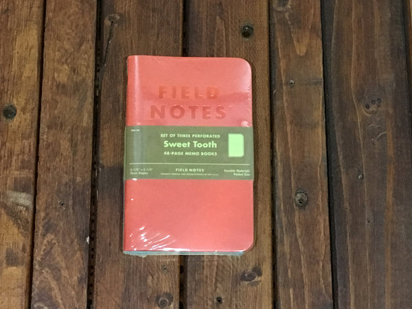 FNC-30 Field Notes Spring Sweet Tooth Plain 3-Pack - Stars and Stripes 