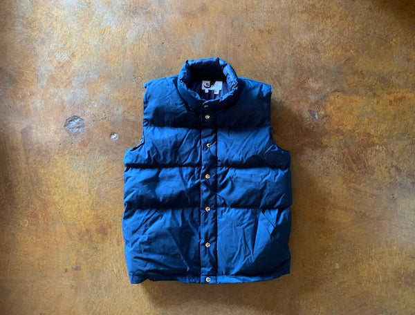 201 Crescent Down Works Italian Vest 60/40 Navy