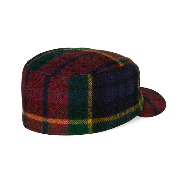 Filson mackinaw top wool cap