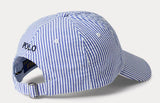 710957166001 Polo Ralph Lauren Seersucker Ball Cap Cruise Royal