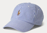 710957166001 Polo Ralph Lauren Seersucker Ball Cap Cruise Royal