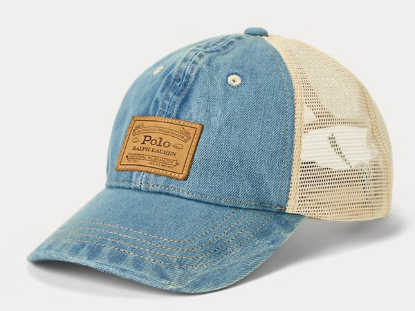 710963729001 Polo Ralph Lauren Denim Classic Sport Trucker Blue