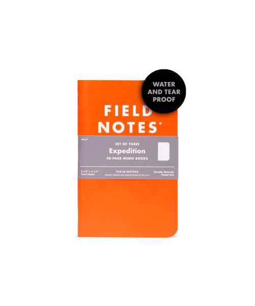 FNC-17 Field Notes Expedition Waterproof 3-Pack - Stars and Stripes 