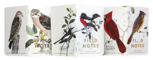 FNC-64C Field Notes Birds and Trees of North America | Pack C  3-Pack - Stars and Stripes 