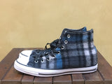 149455C Converse x Woolrich Chuck Taylor All Star Hi Black Papyrus Cyan - Stars and Stripes 