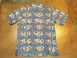1001251793 Reyn Spooner Water Sports Placket Shirt - Stars and Stripes 