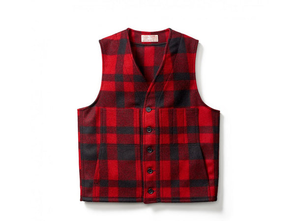 11010055 Filson Mackinaw Wool Vest - Stars and Stripes 