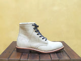1901M27 Chippewa Boots 6inch Sand Suede Service Boots　　 - Stars and Stripes 