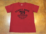 TBEAR2 Schott Bros. Bear Tee - Stars and Stripes 