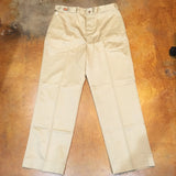 784RK Dickies 1922 Hemmed Chino Pants Khaki - Stars and Stripes 