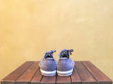 M0863TGL095A013 08_63 Hermosa Plimsoll Core Slate Tin Grey Vintage Wash Linen - Stars and Stripes 