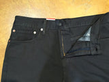 365550172 Levi's Premium 511 Slim Fit Cut-Off Shorts Jung Black - Stars and Stripes 