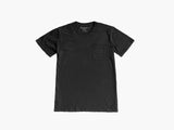 MAT-PKCR02 Richer Poorer Crew Pocket Tee Charcoal - Stars and Stripes 