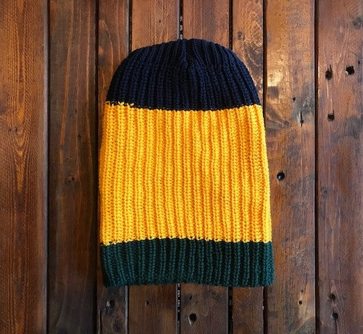 Block Colour Hat Columbia Knit Color Block Hat – Stars and Stripes