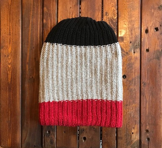 Block Colour Hat Columbia Knit Color Block Hat – Stars and Stripes