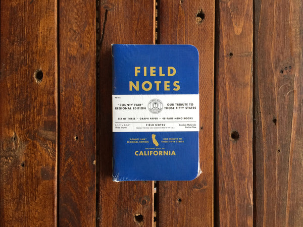 FNC-07CA Field Notes County Fair California 3-Pack - Stars and Stripes 