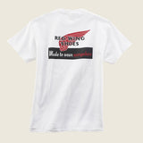 Redwing Heritage 95080 White Archive Logo T-Shirt