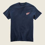 Redwing Heritage 95082 Navy Archive Logo T-Shirt