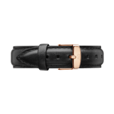 DW00100007 Daniel Wellington Classic Sheffield Black Leather 40mm Rose Gold - Stars and Stripes 