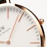 DW00100002 Daniel Wellington Classic Canterbury 40mm Rose Gold - Stars and Stripes 