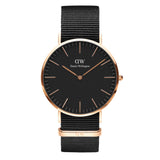 DW00100148 Daniel Wellington Classic Cornwall Black 40mm Rose Gold - Stars and Stripes 