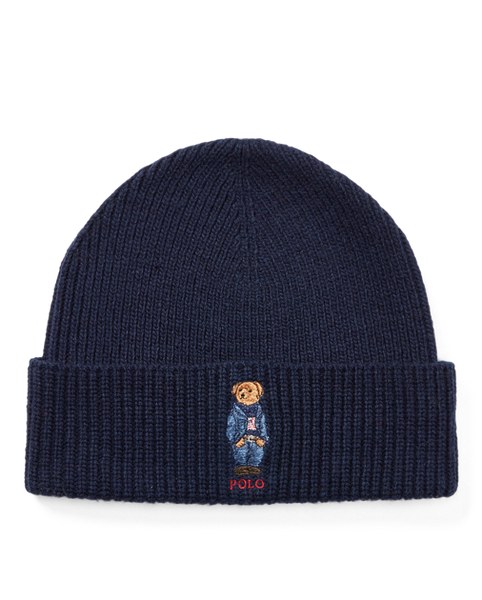Ralph lauren bear hat hotsell