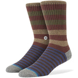 M310C14ROB Stance Robinson Socks Brown - Stars and Stripes 